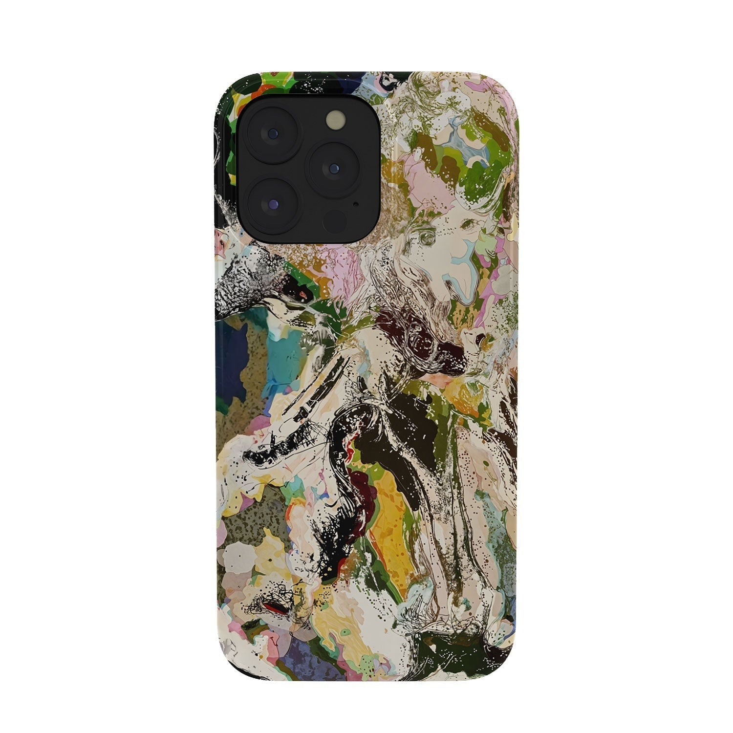 83 Oranges Echoes Beneath the Surface Phone Case