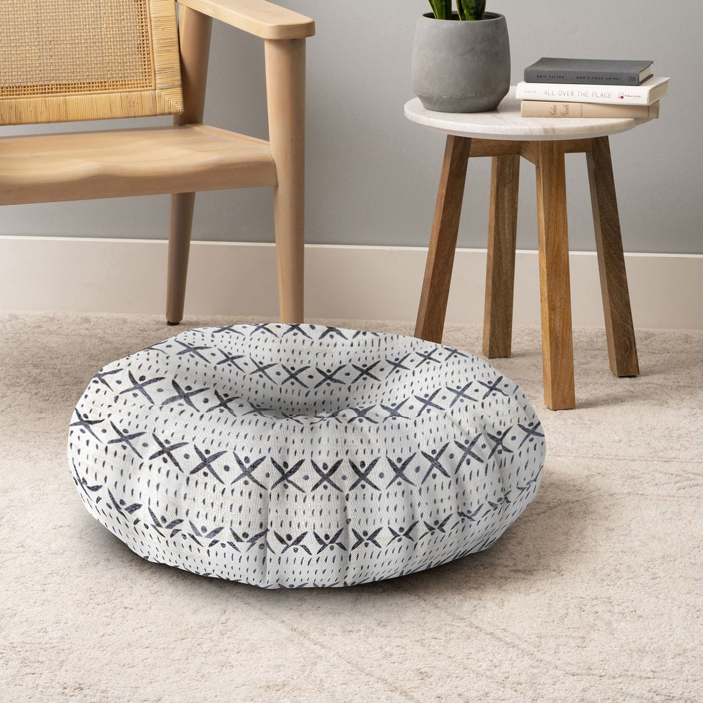 Holli Zollinger ADOBO MUDCLOTH Floor Pillow Round