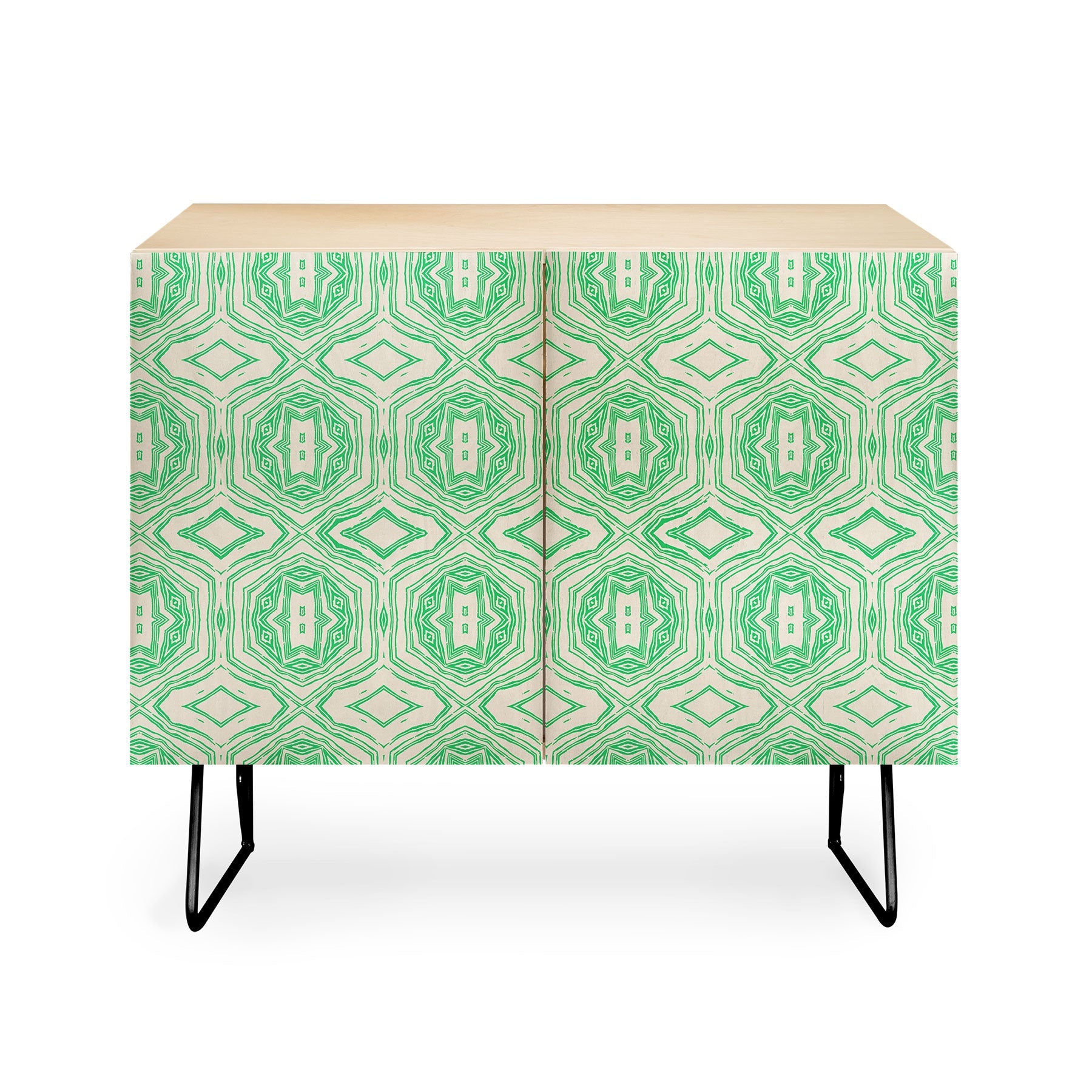 Holli Zollinger ANTHOLOGY OF PATTERN SEVILLE MARBLE GREEN Credenza