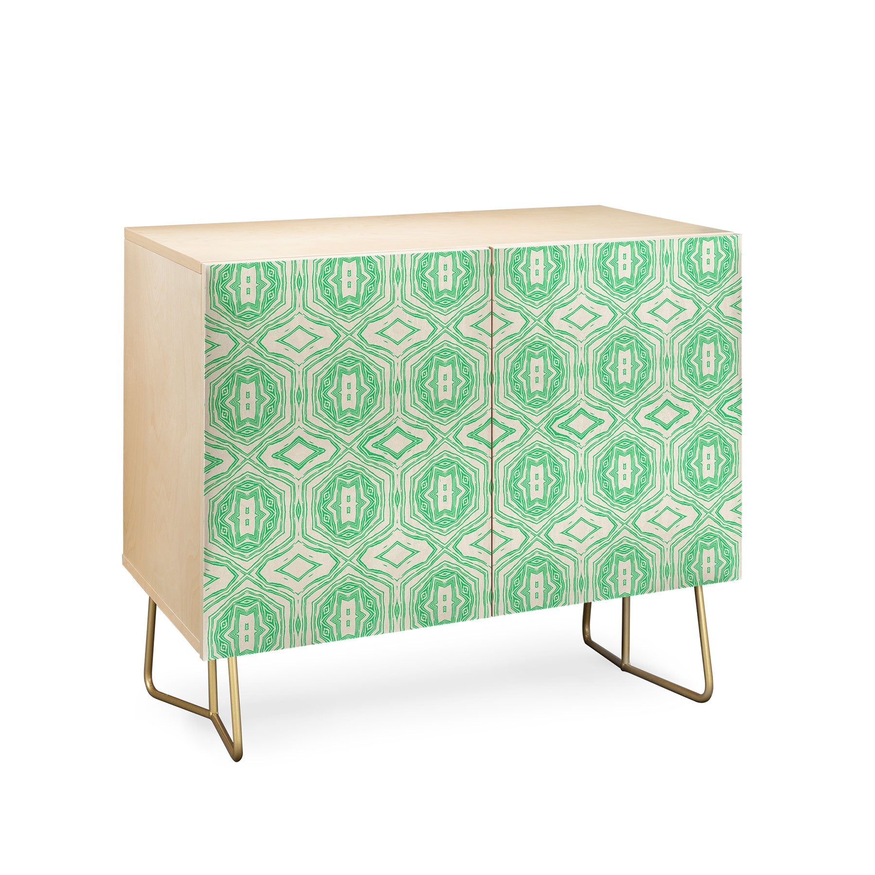 Holli Zollinger ANTHOLOGY OF PATTERN SEVILLE MARBLE GREEN Credenza