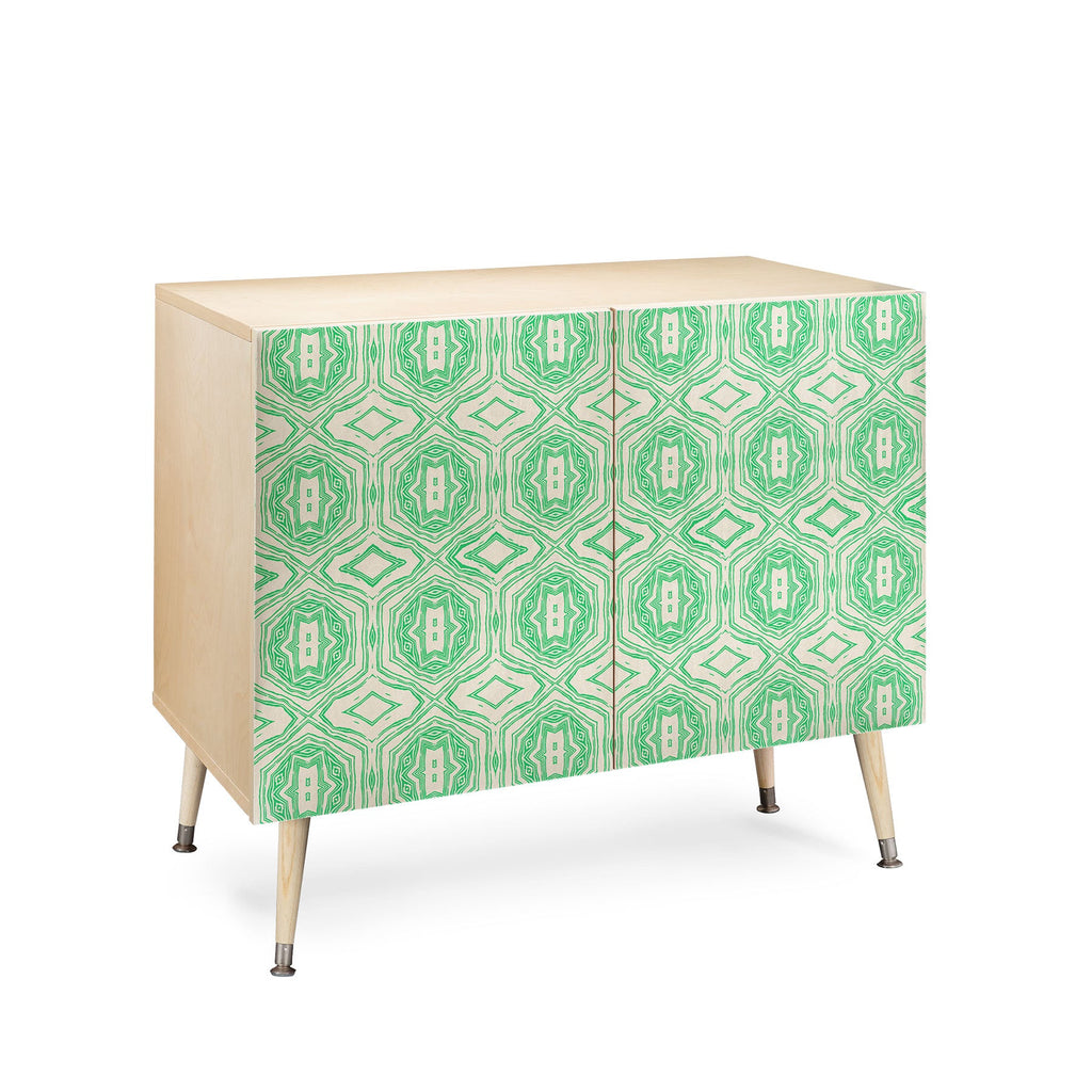 Holli Zollinger ANTHOLOGY OF PATTERN SEVILLE MARBLE GREEN Credenza