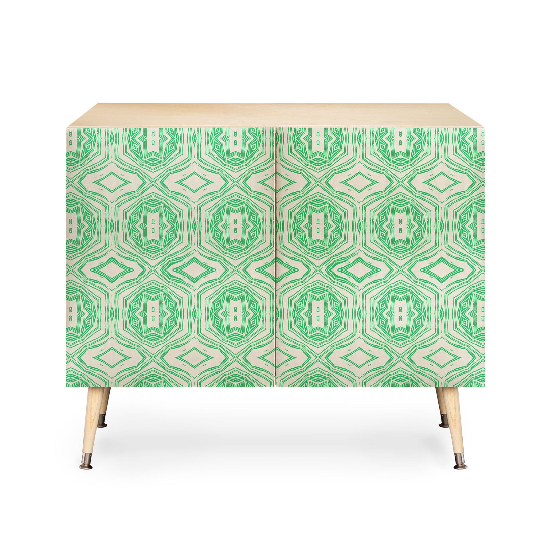 Holli Zollinger ANTHOLOGY OF PATTERN SEVILLE MARBLE GREEN Credenza