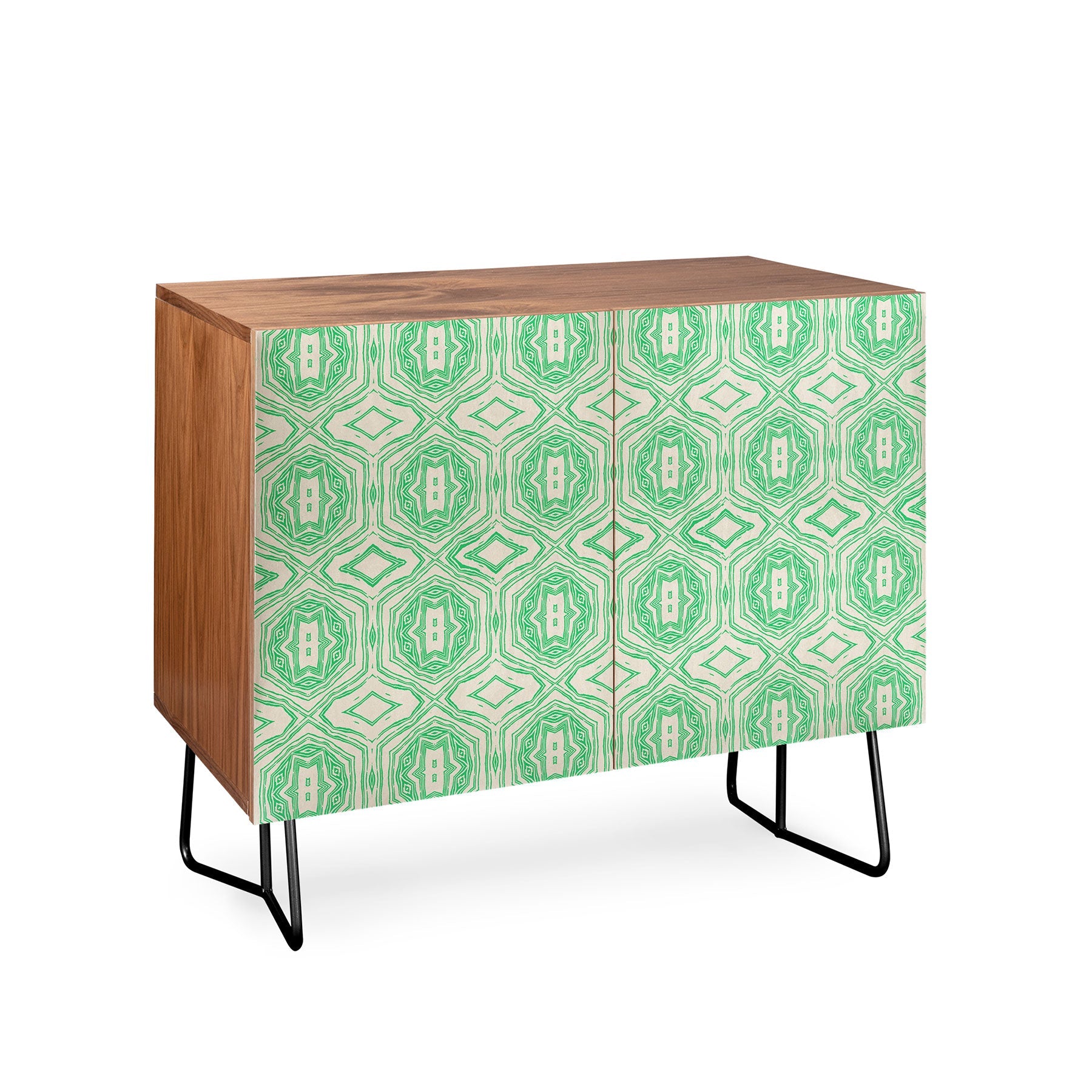Holli Zollinger ANTHOLOGY OF PATTERN SEVILLE MARBLE GREEN Credenza