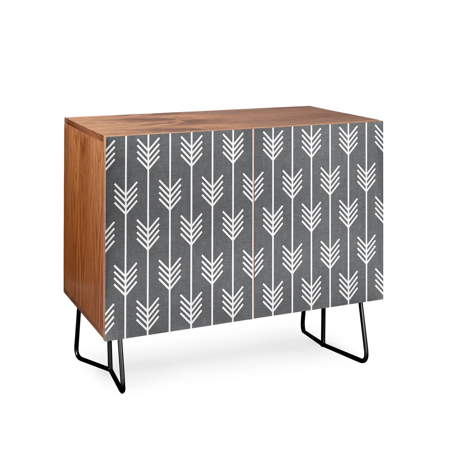 Holli Zollinger Arrows Grey Credenza