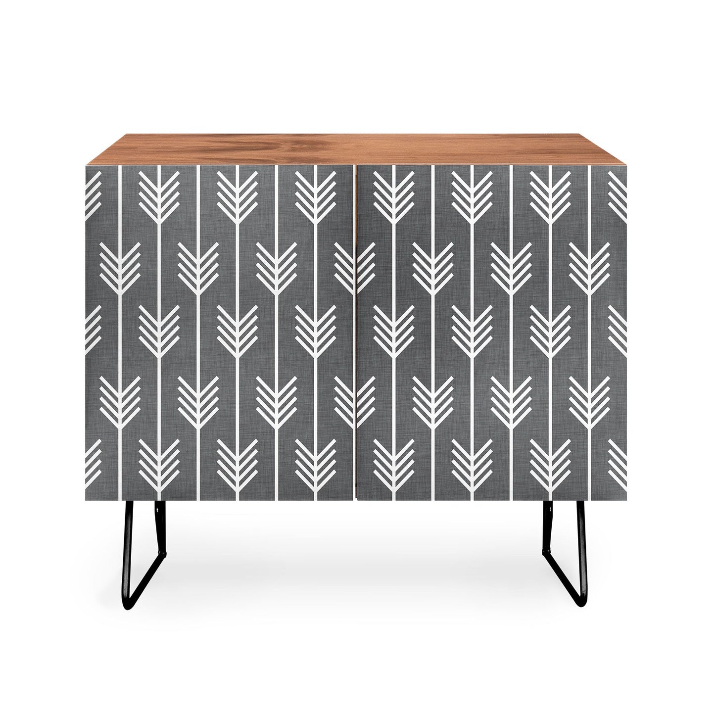 Holli Zollinger Arrows Grey Credenza