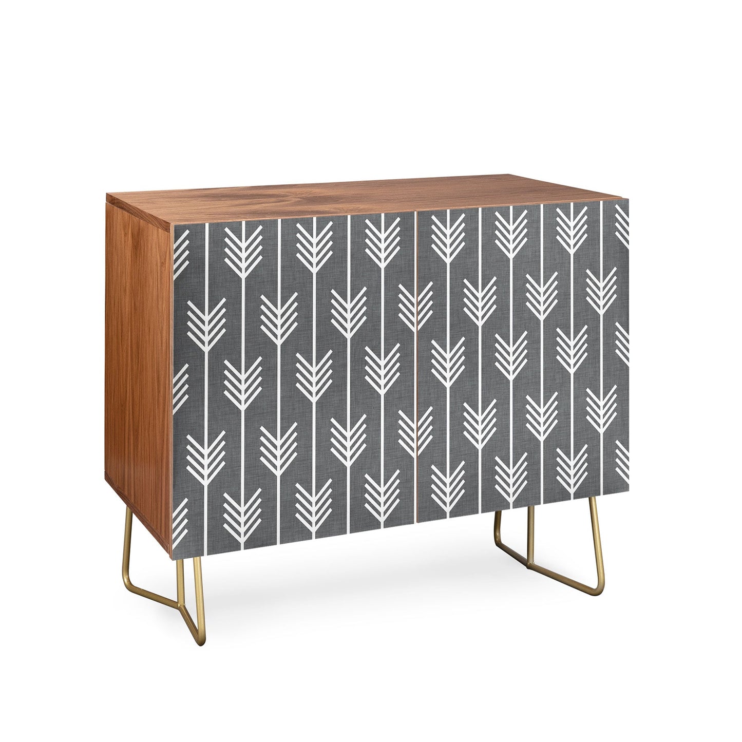 Holli Zollinger Arrows Grey Credenza