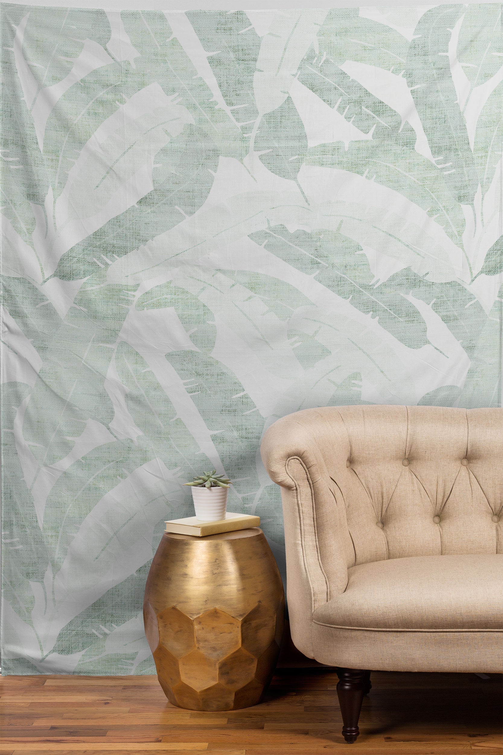 Holli Zollinger BANANA LEAF LIGHT Tapestry