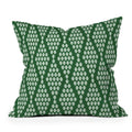 Holli Zollinger Beaded Triangle Outdoor Throw Pillow