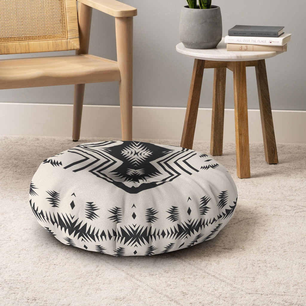 Holli Zollinger COLORADO CANVAS Floor Pillow Round