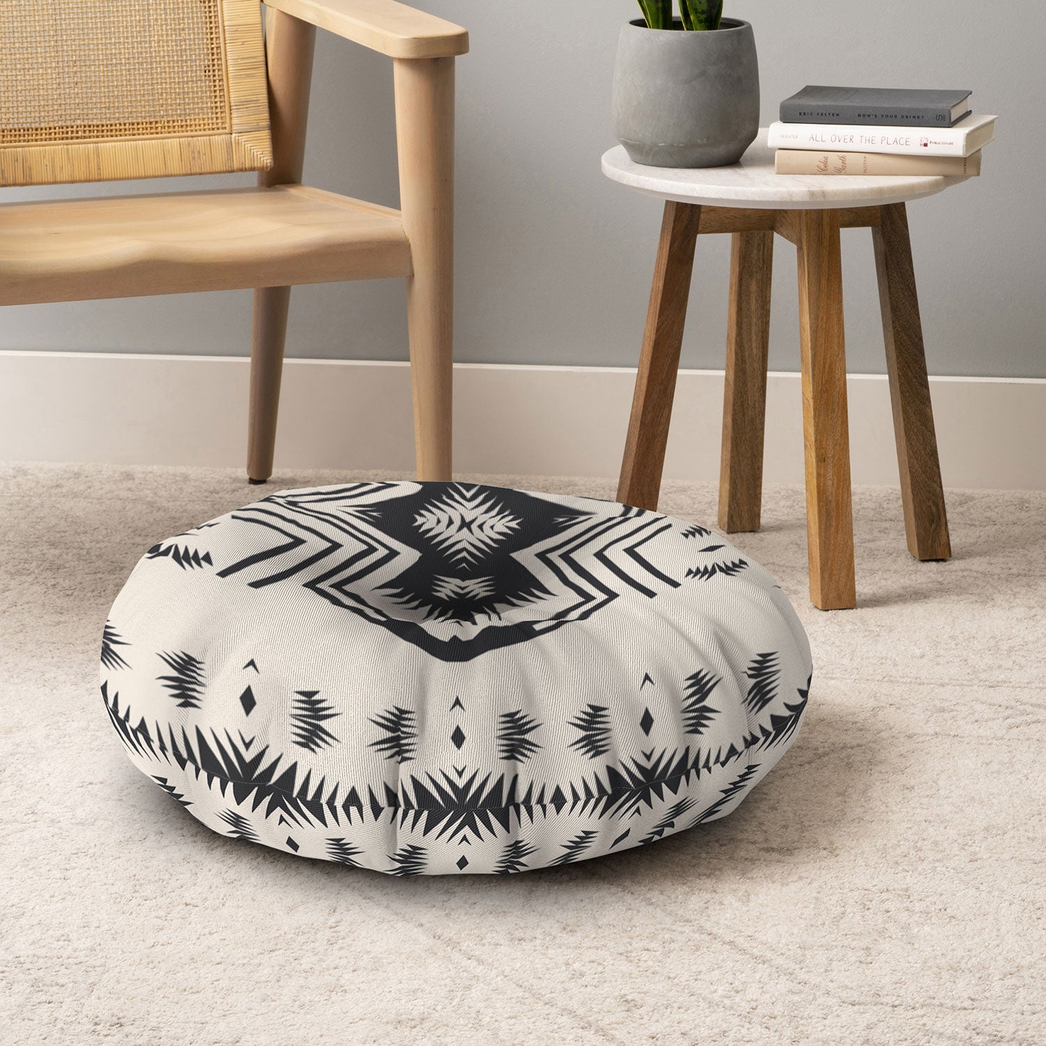 Holli Zollinger COLORADO CANVAS Floor Pillow Round