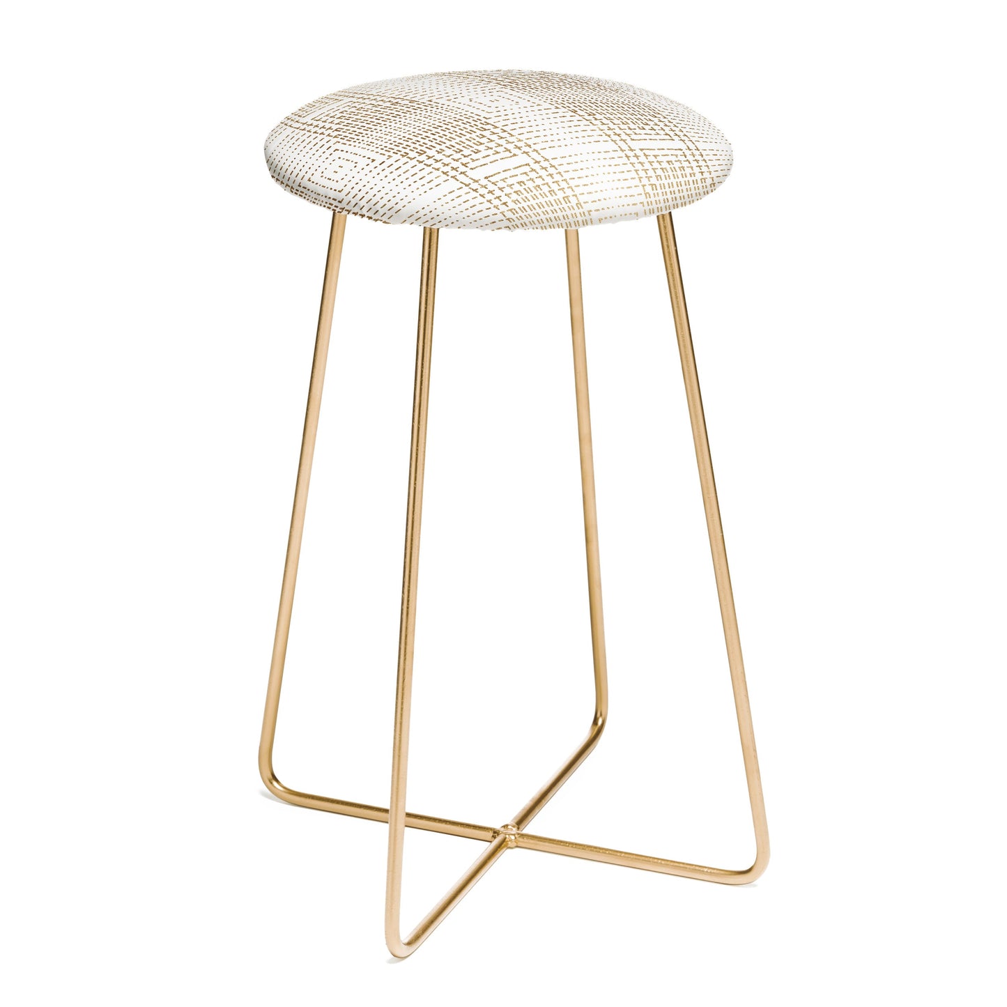 Holli Zollinger DECO GOLD Counter Stool