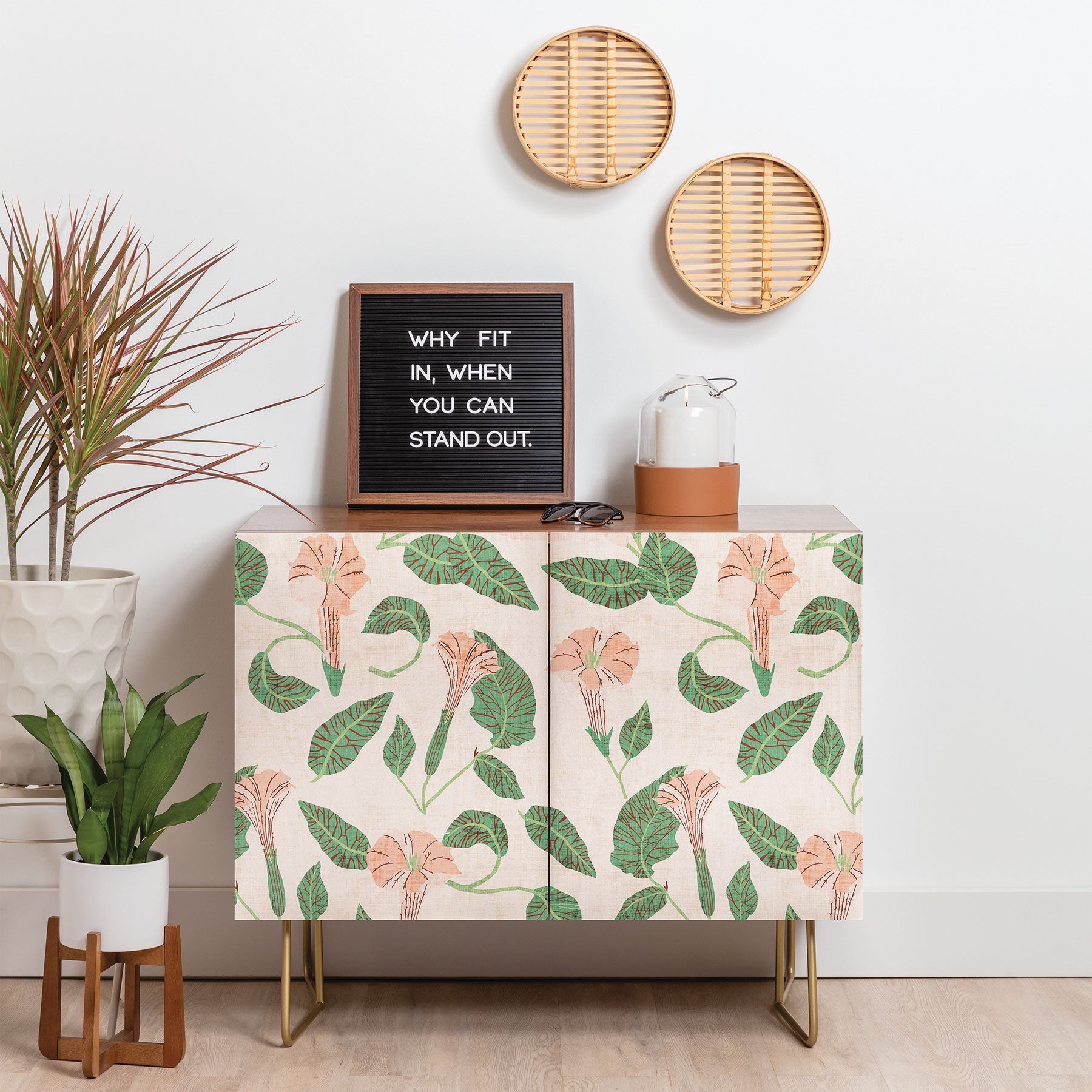Holli Zollinger DESERT MOONFLOWER Credenza
