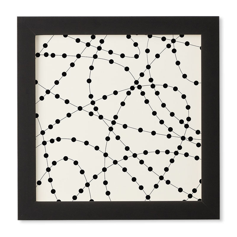 Holli Zollinger Dotted Black Line Framed Wall Art