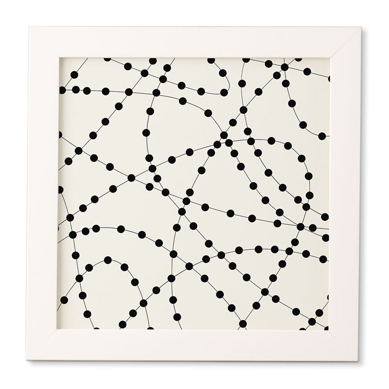 Holli Zollinger Dotted Black Line Framed Wall Art