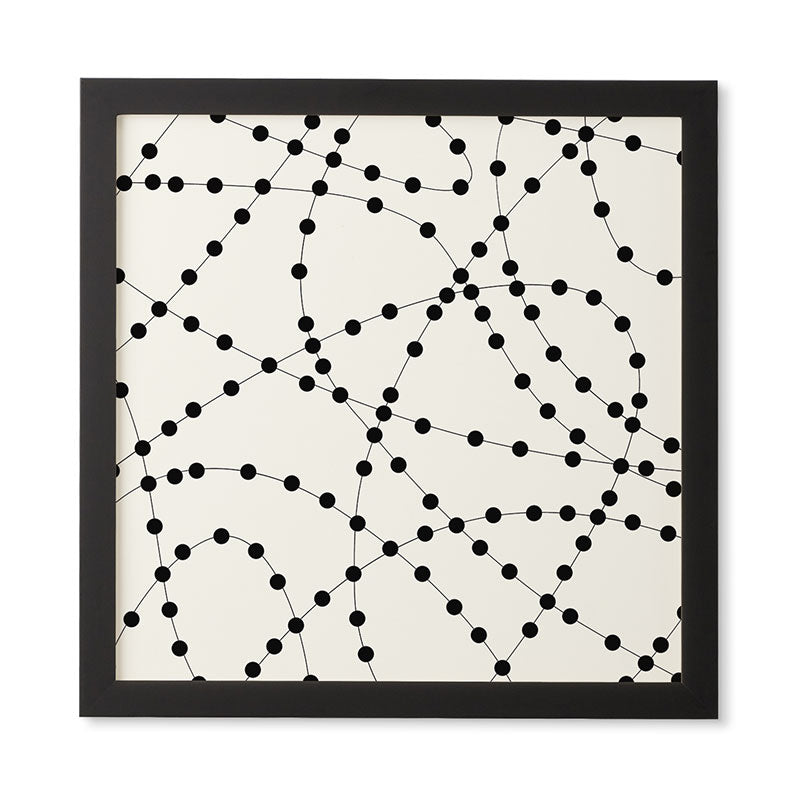 Holli Zollinger Dotted Black Line Framed Wall Art