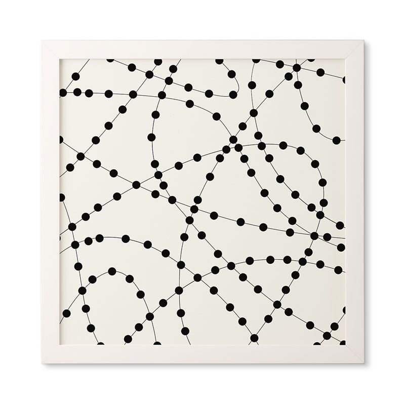 Holli Zollinger Dotted Black Line Framed Wall Art