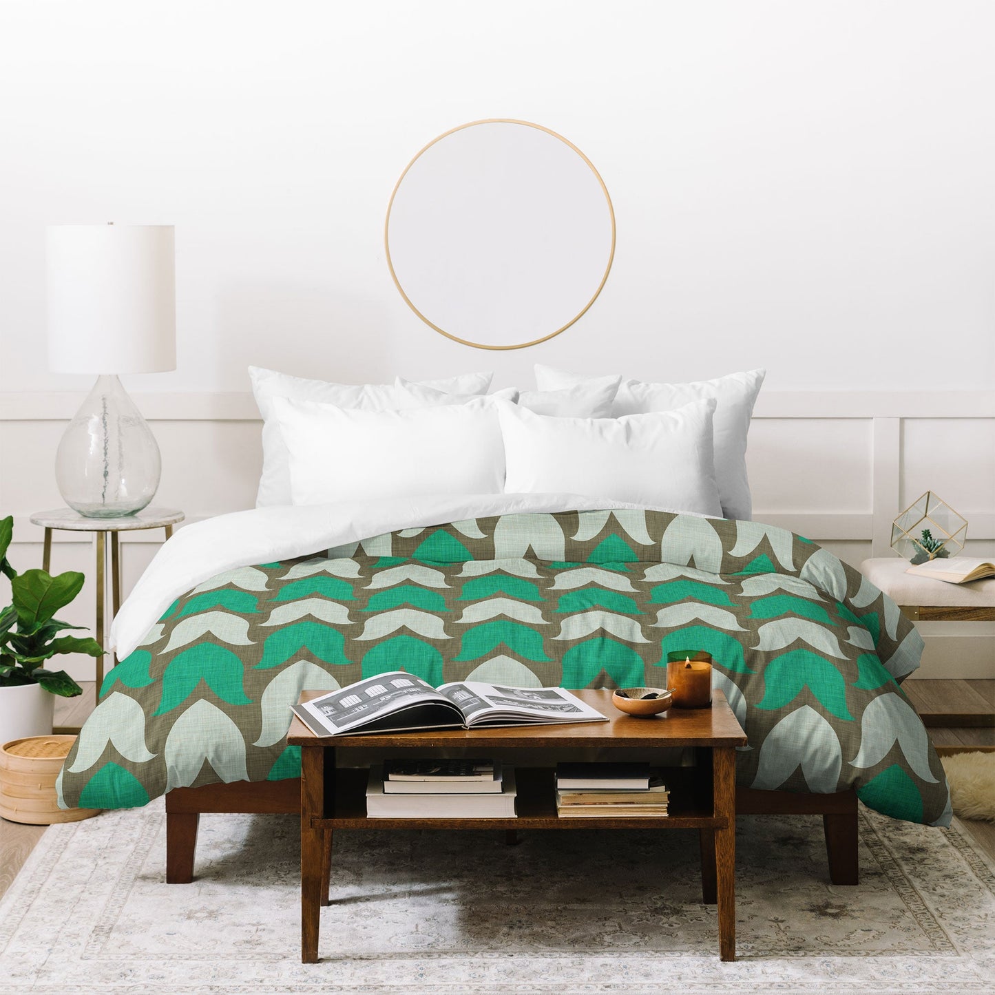 Holli Zollinger Farmhouse Petal Duvet Cover