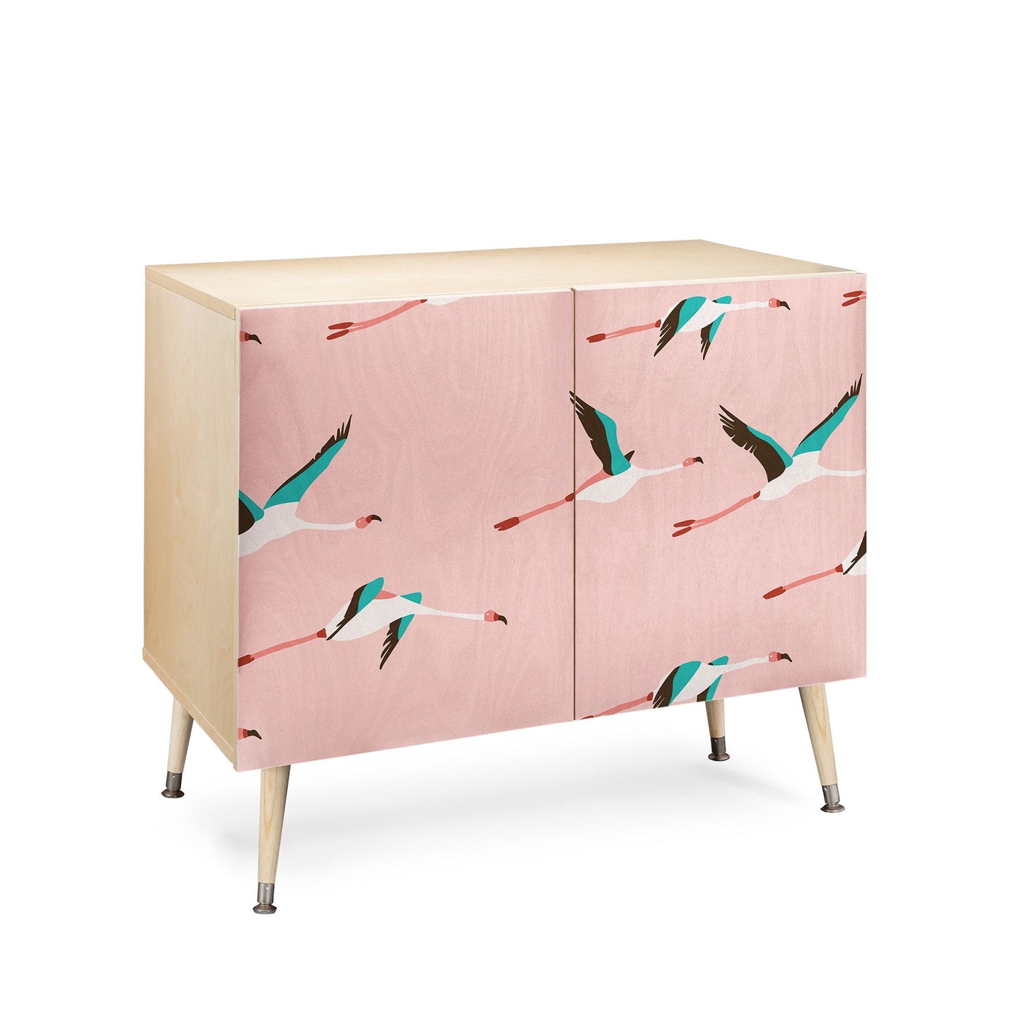 Holli Zollinger Flamingo Pink Credenza