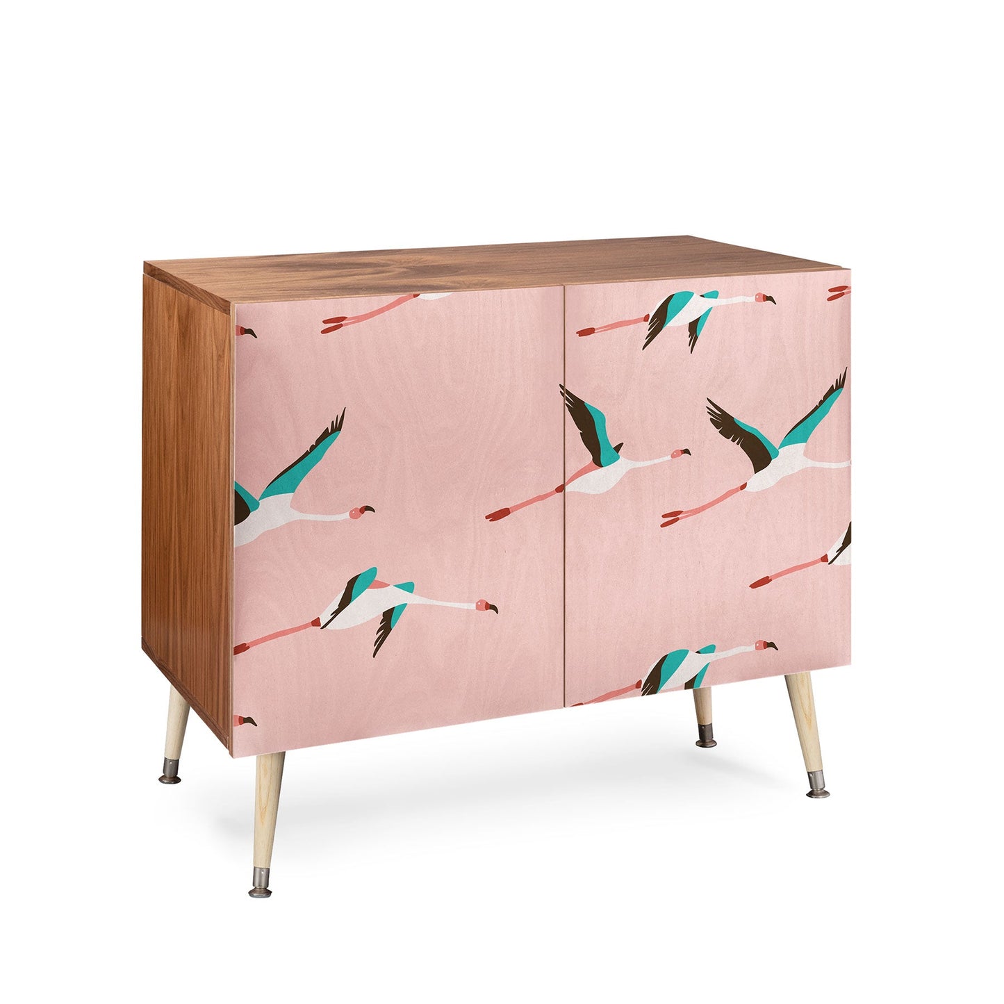 Holli Zollinger Flamingo Pink Credenza