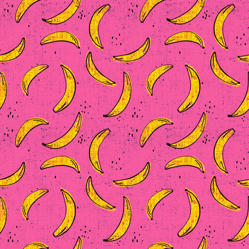 Holli Zollinger folka banana Shower Curtain