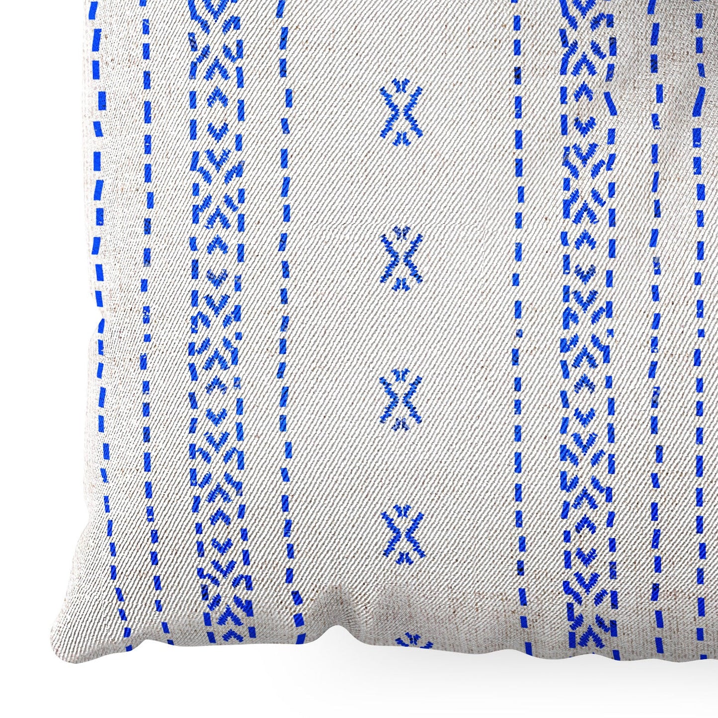 Holli Zollinger FRENCH LINEN BOHO STRIPE Floor Pillow Square