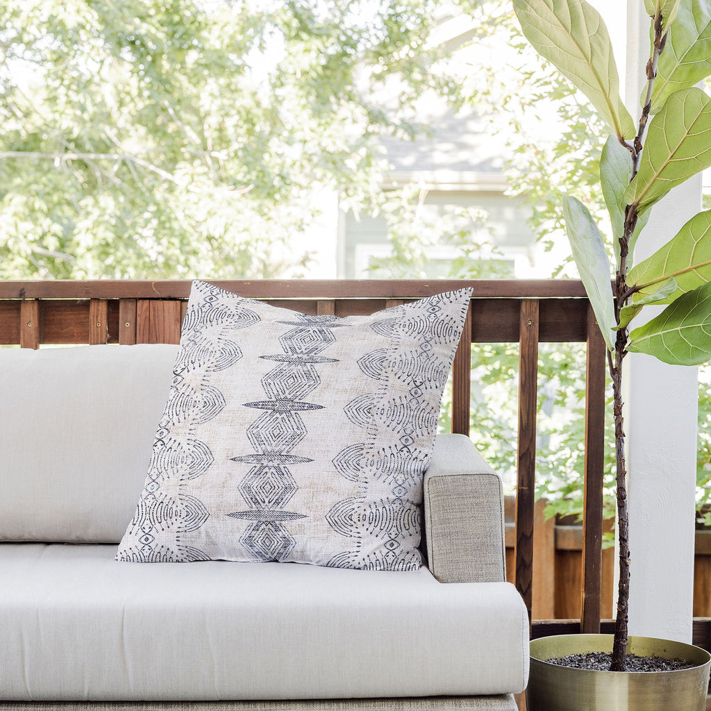 Holli Zollinger FRENCH LINEN ERIS Outdoor Throw Pillow