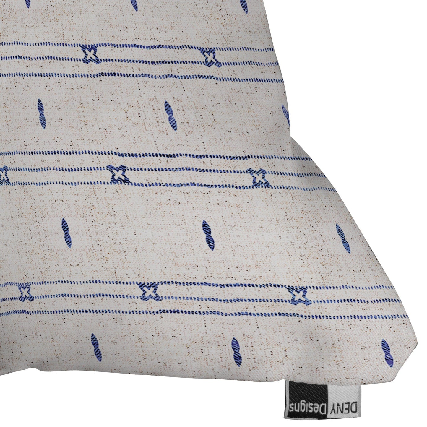 Holli Zollinger FRENCH LINEN STRIPE Outdoor Throw Pillow