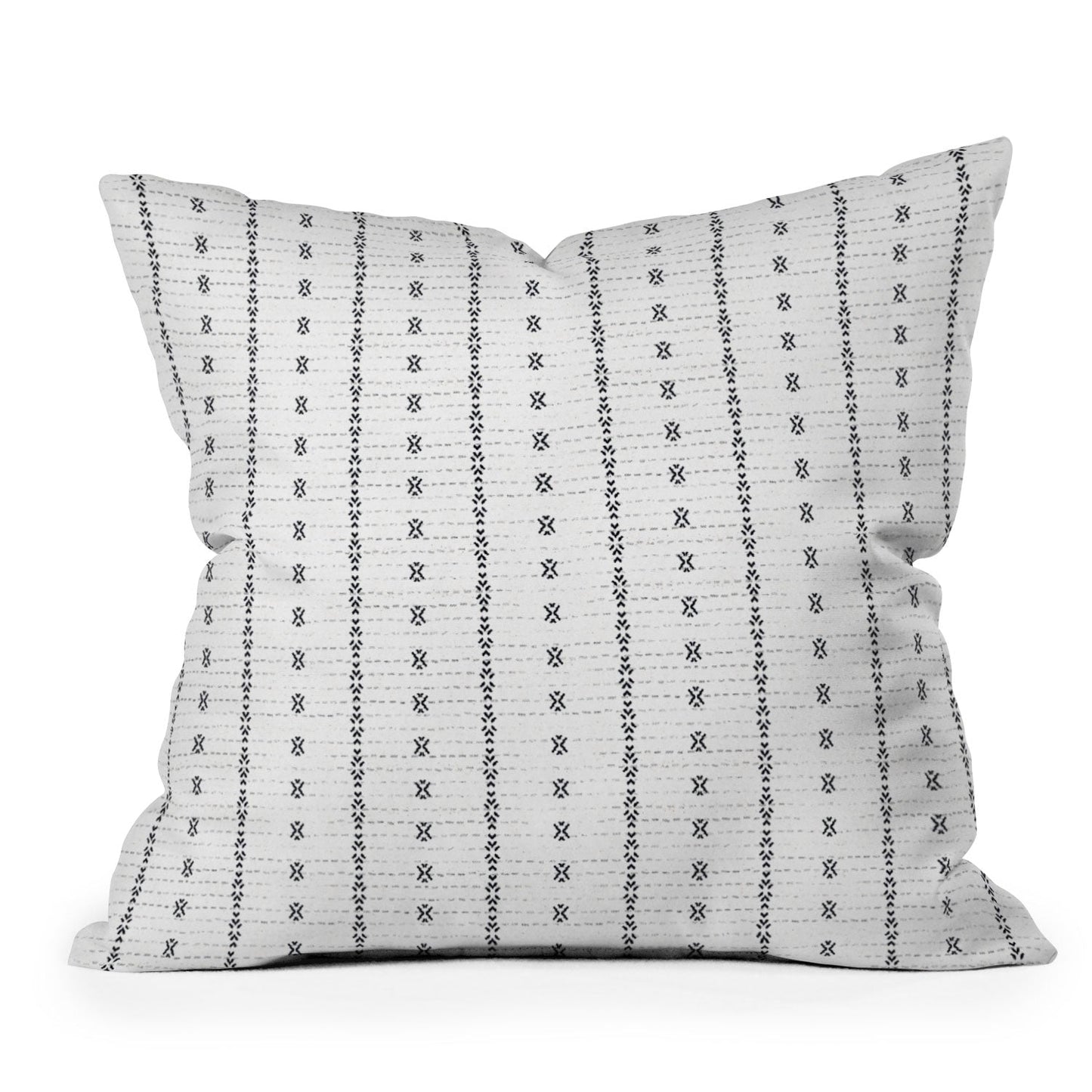 Holli Zollinger FRENCH LINEN TRIBAL STRIPE Outdoor Throw Pillow