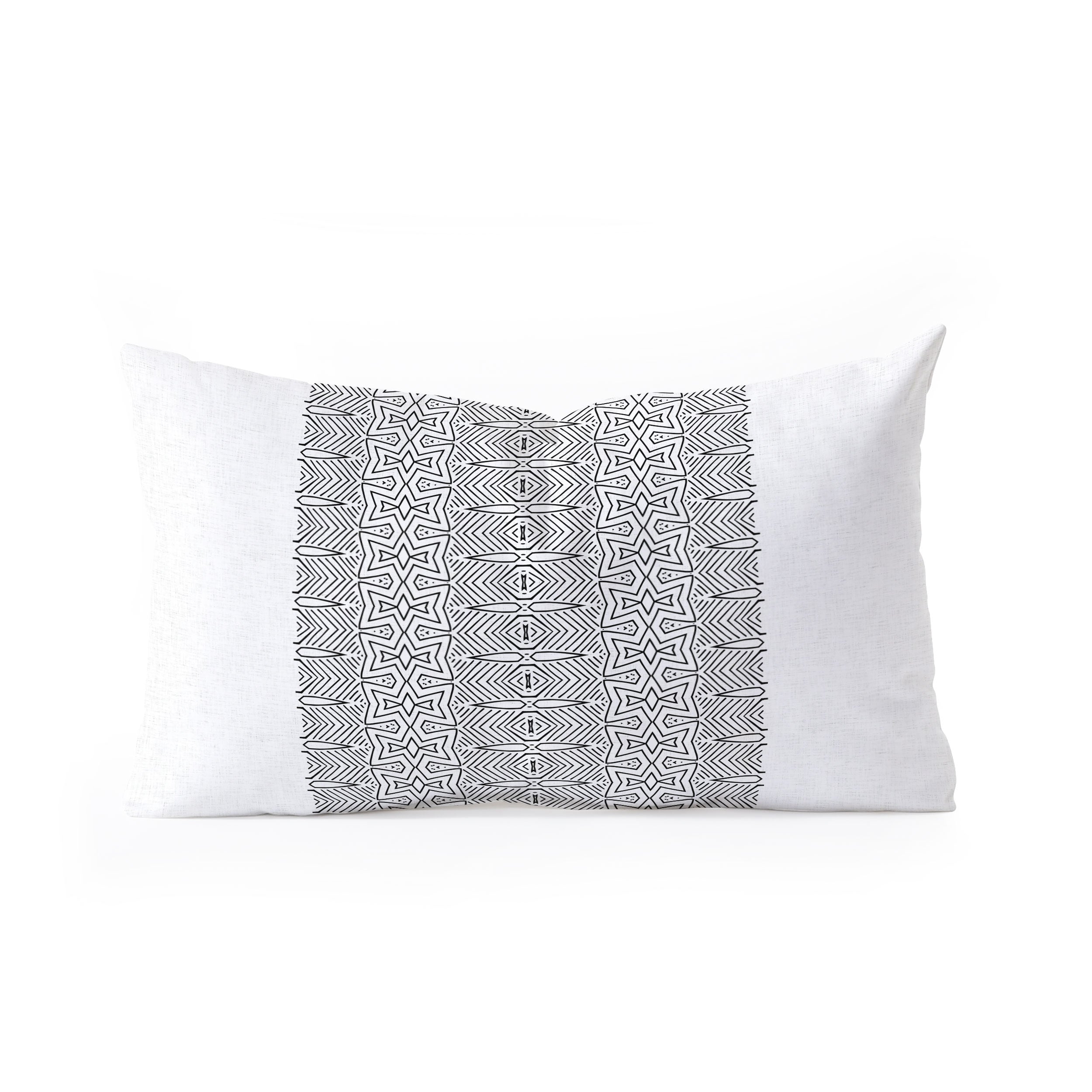 Holli Zollinger JAFFA STRIPE Oblong Throw Pillow