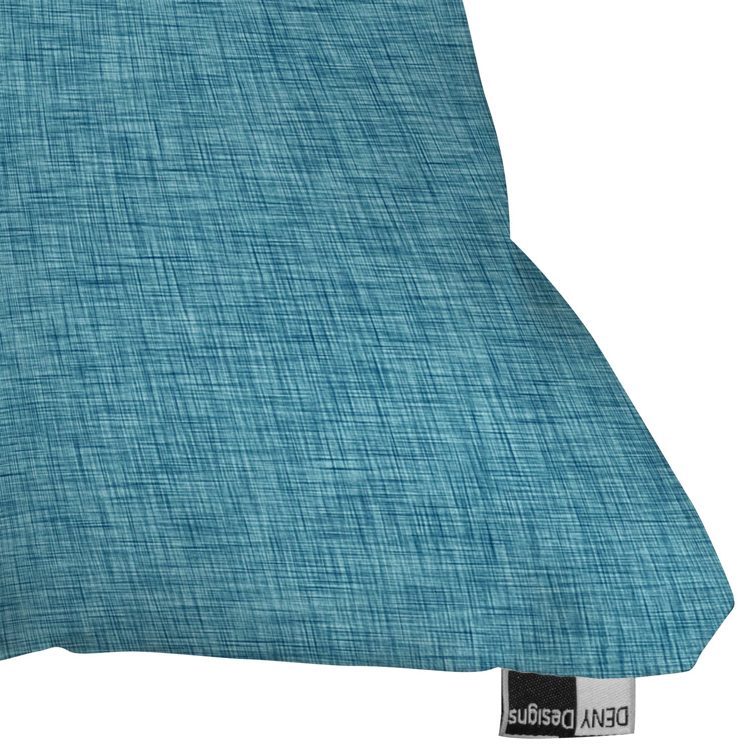 Holli Zollinger LINEN INDIGO Outdoor Throw Pillow