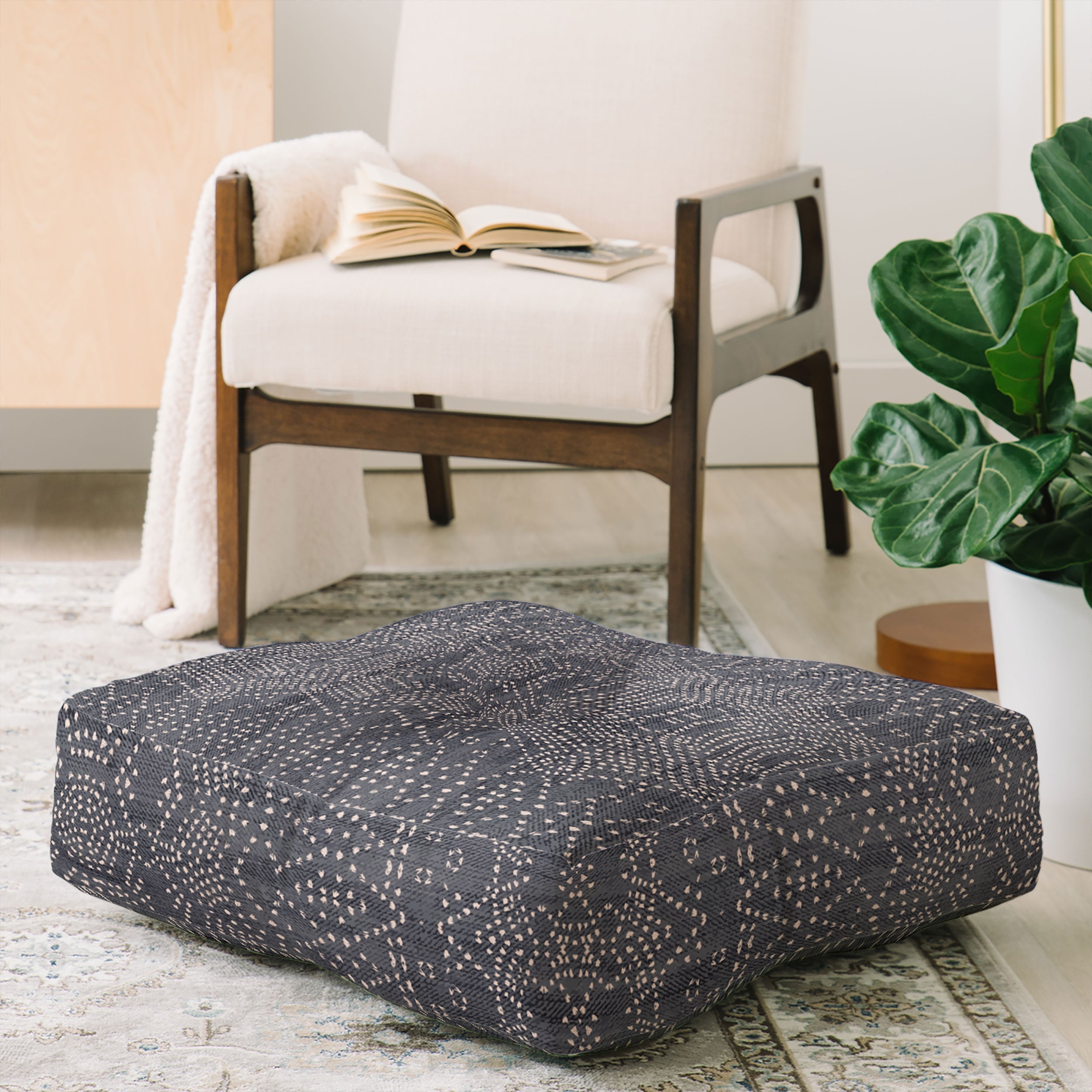 Holli Zollinger MARRAKESHI DENIM Floor Pillow Square