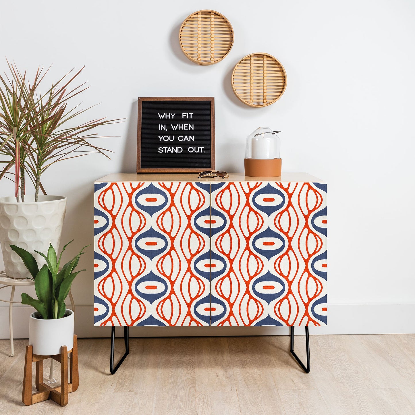 Holli Zollinger Mod Raindrop Credenza