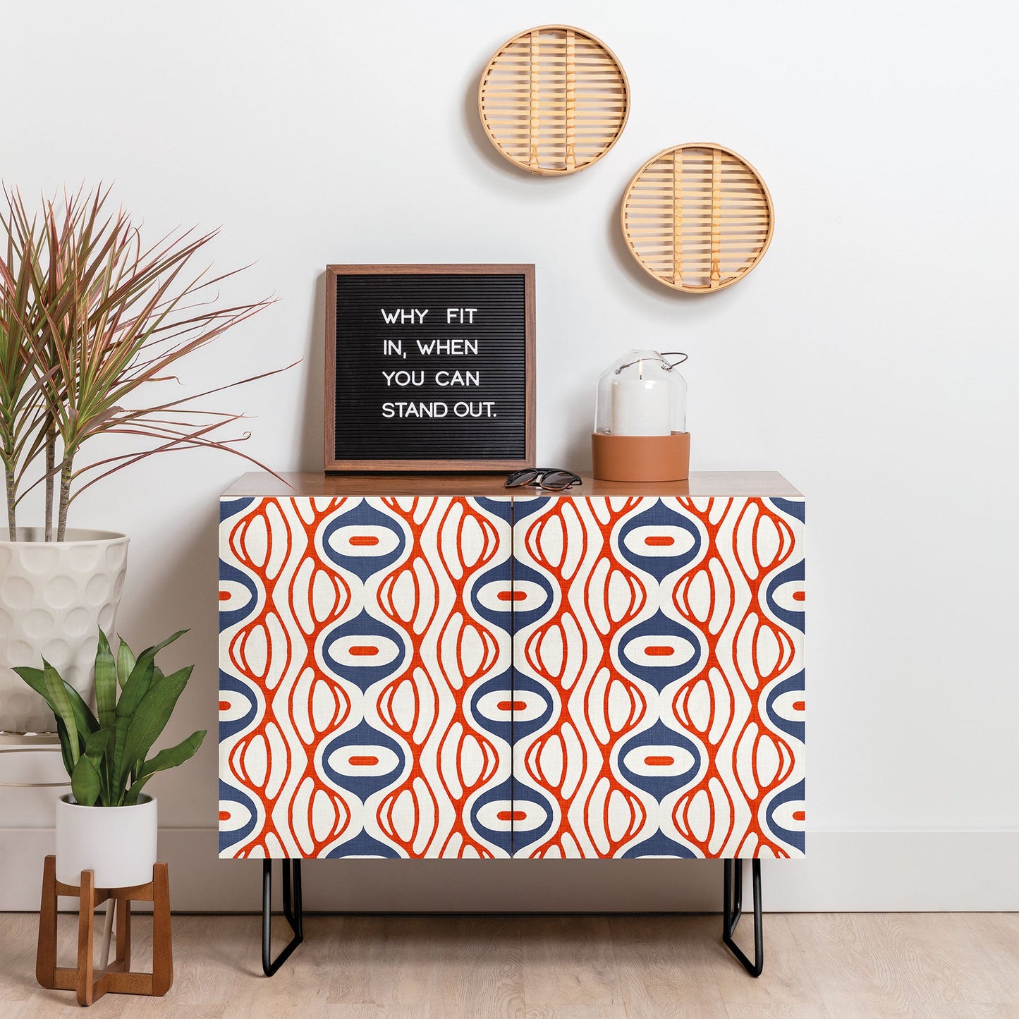 Holli Zollinger Mod Raindrop Credenza
