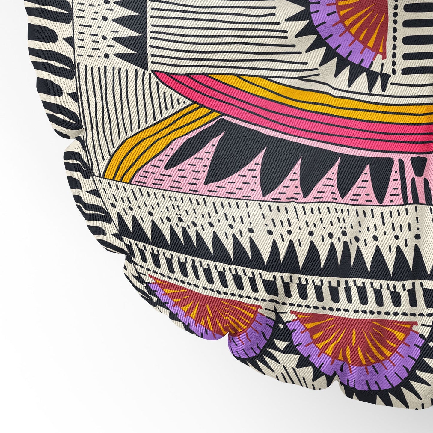 Holli Zollinger Namais Floor Pillow Round