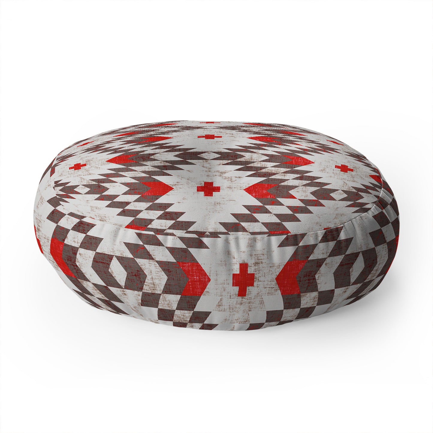 Holli Zollinger Native Rustic Floor Pillow Round