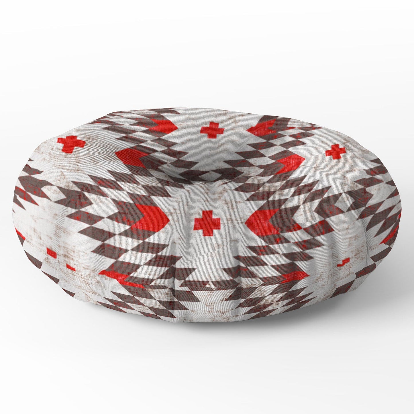 Holli Zollinger Native Rustic Floor Pillow Round