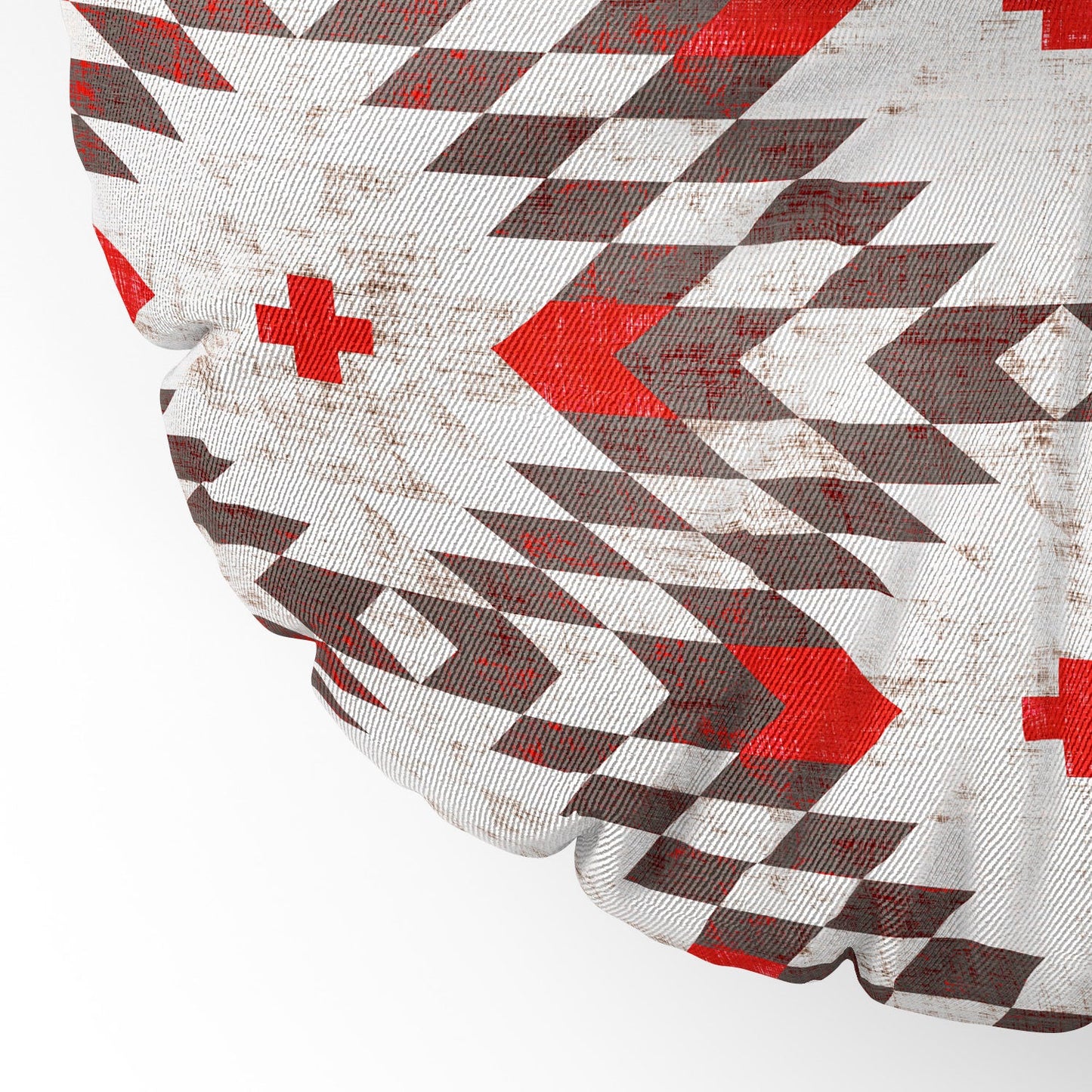Holli Zollinger Native Rustic Floor Pillow Round