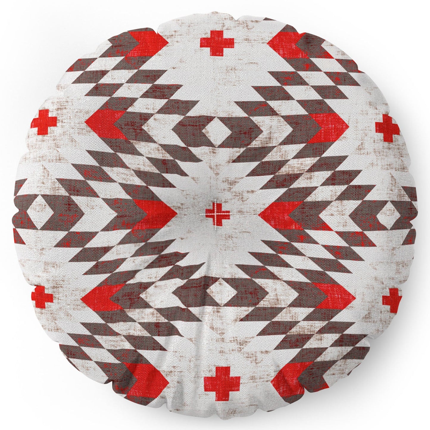 Holli Zollinger Native Rustic Floor Pillow Round