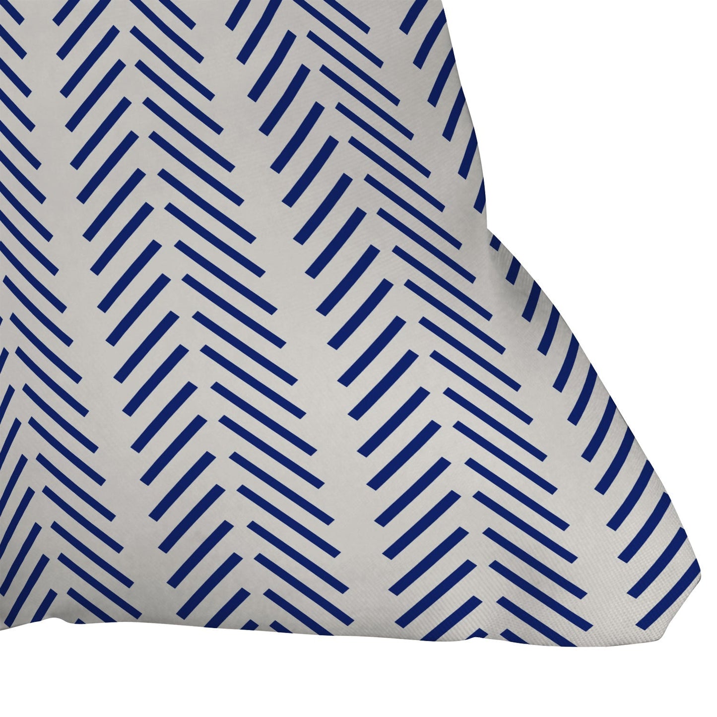 Holli Zollinger Nautical Lines Throw Pillow