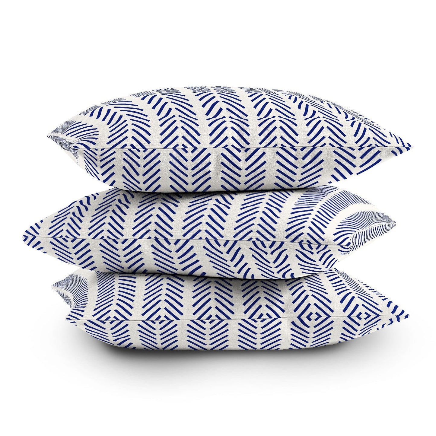 Holli Zollinger Nautical Lines Throw Pillow