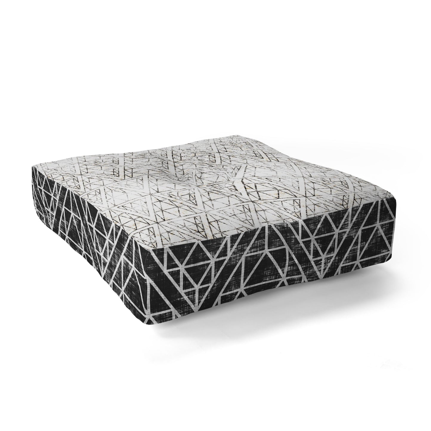 Holli Zollinger Rustic Diamond Floor Pillow Square