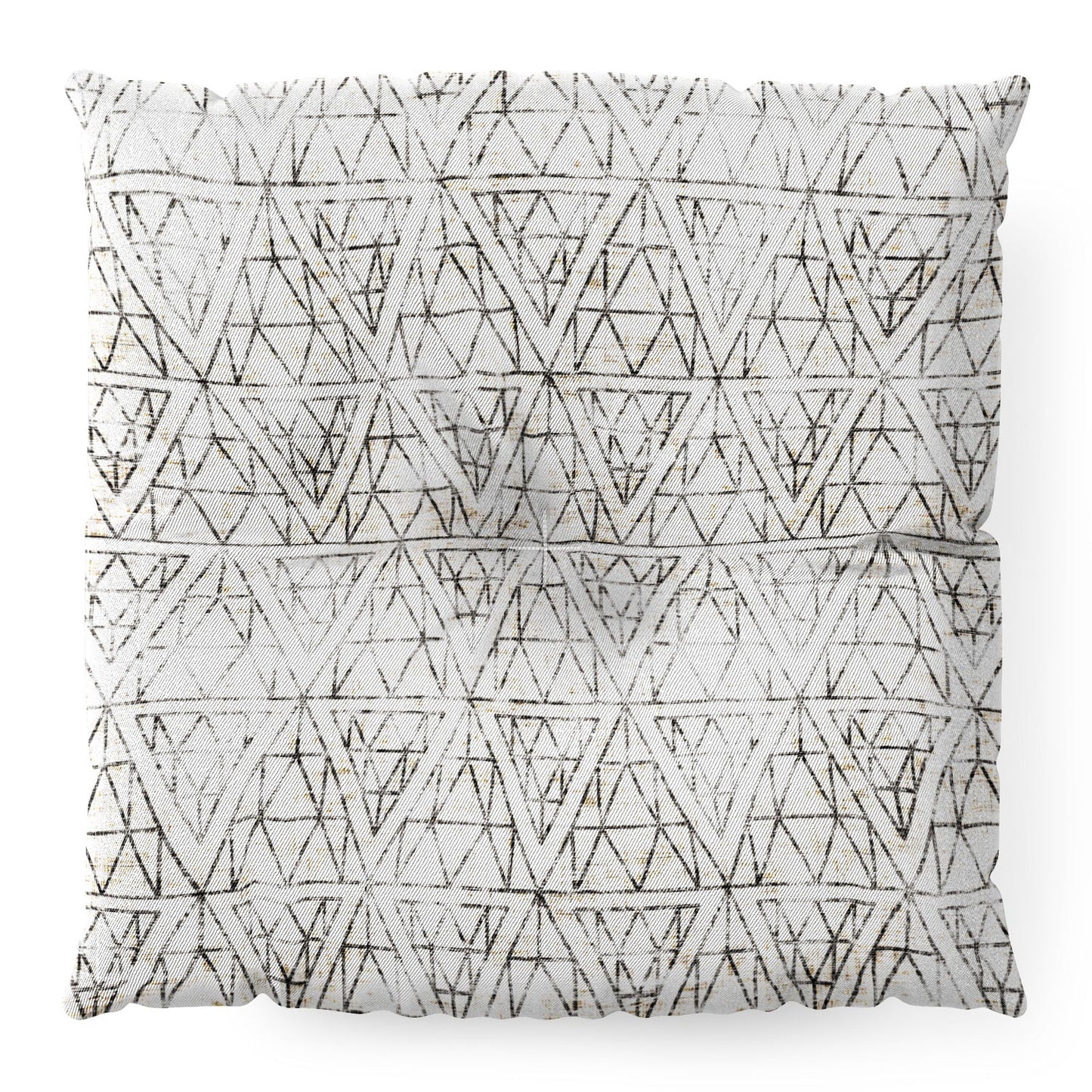 Holli Zollinger Rustic Diamond Floor Pillow Square