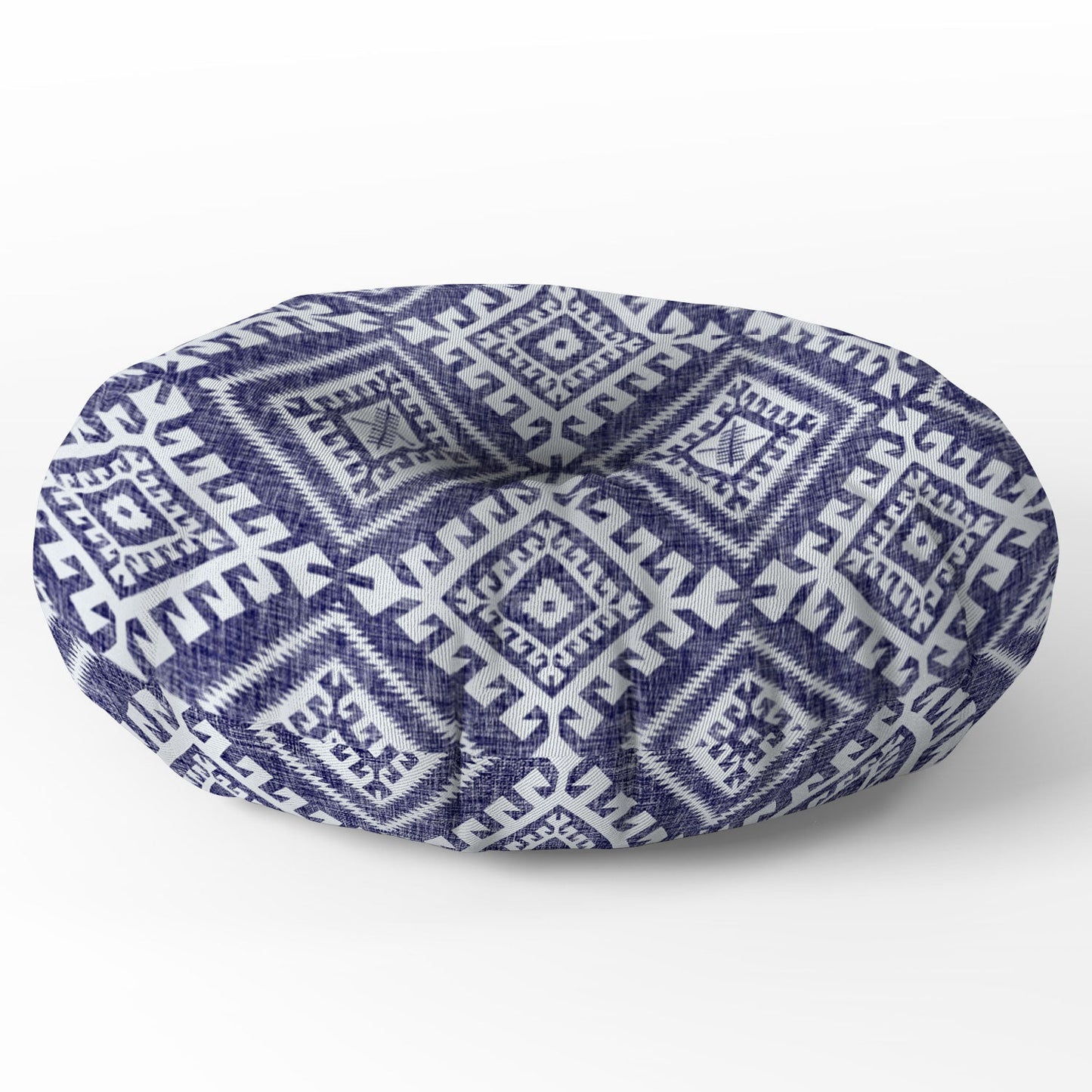 Holli Zollinger Shakami Denim Floor Pillow Round