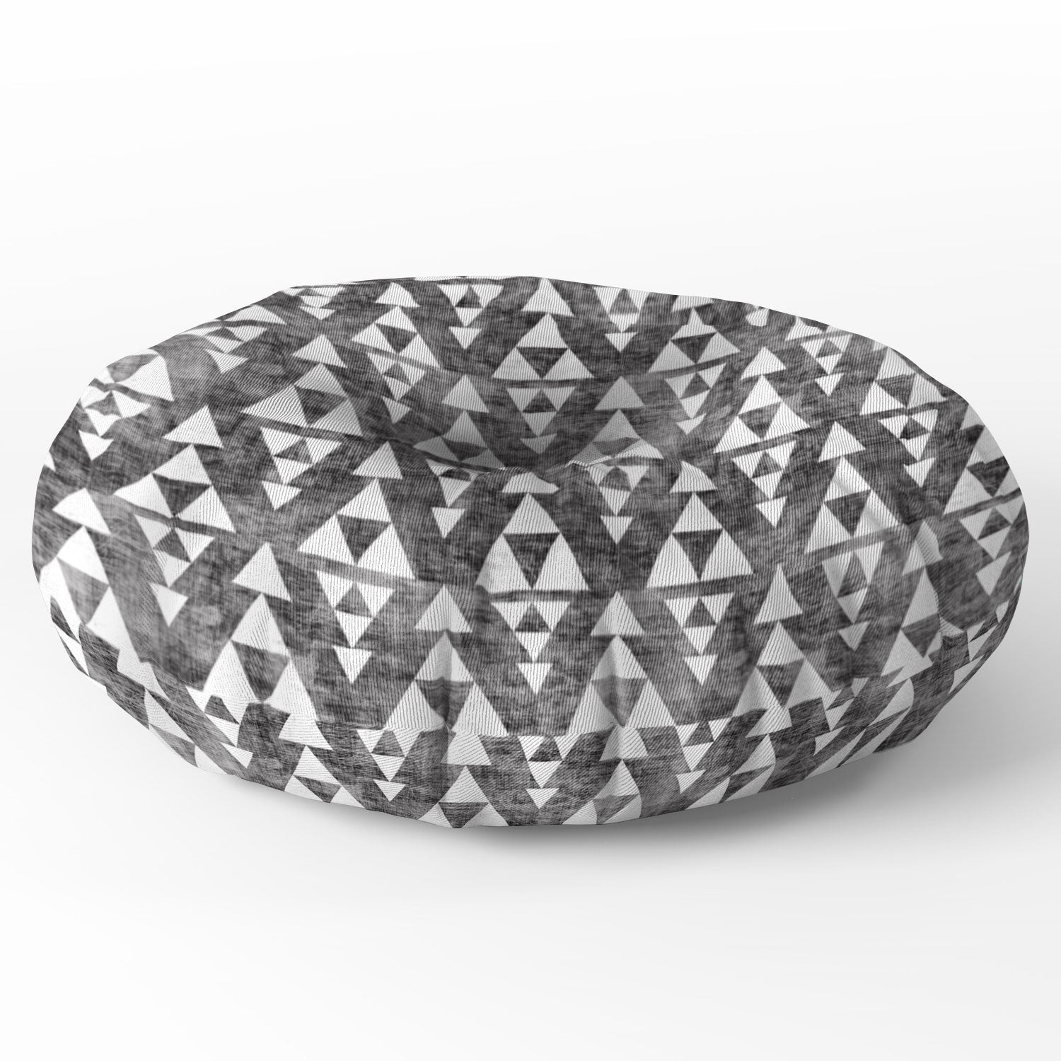 Holli Zollinger Stacked Floor Pillow Round