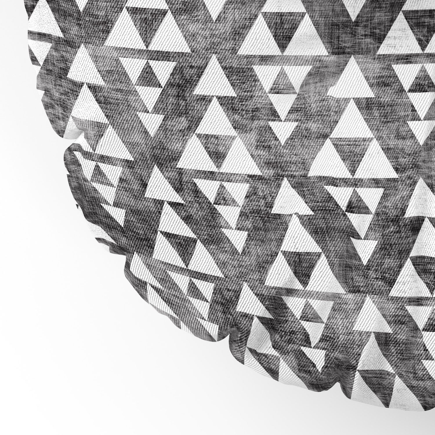 Holli Zollinger Stacked Floor Pillow Round