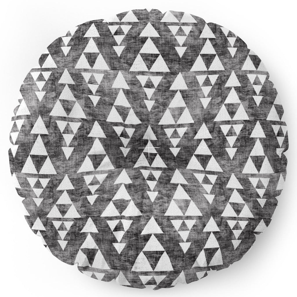 Holli Zollinger Stacked Floor Pillow Round