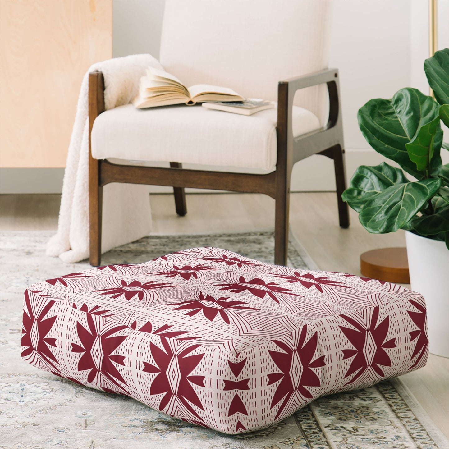 Holli Zollinger TARA Floor Pillow Square