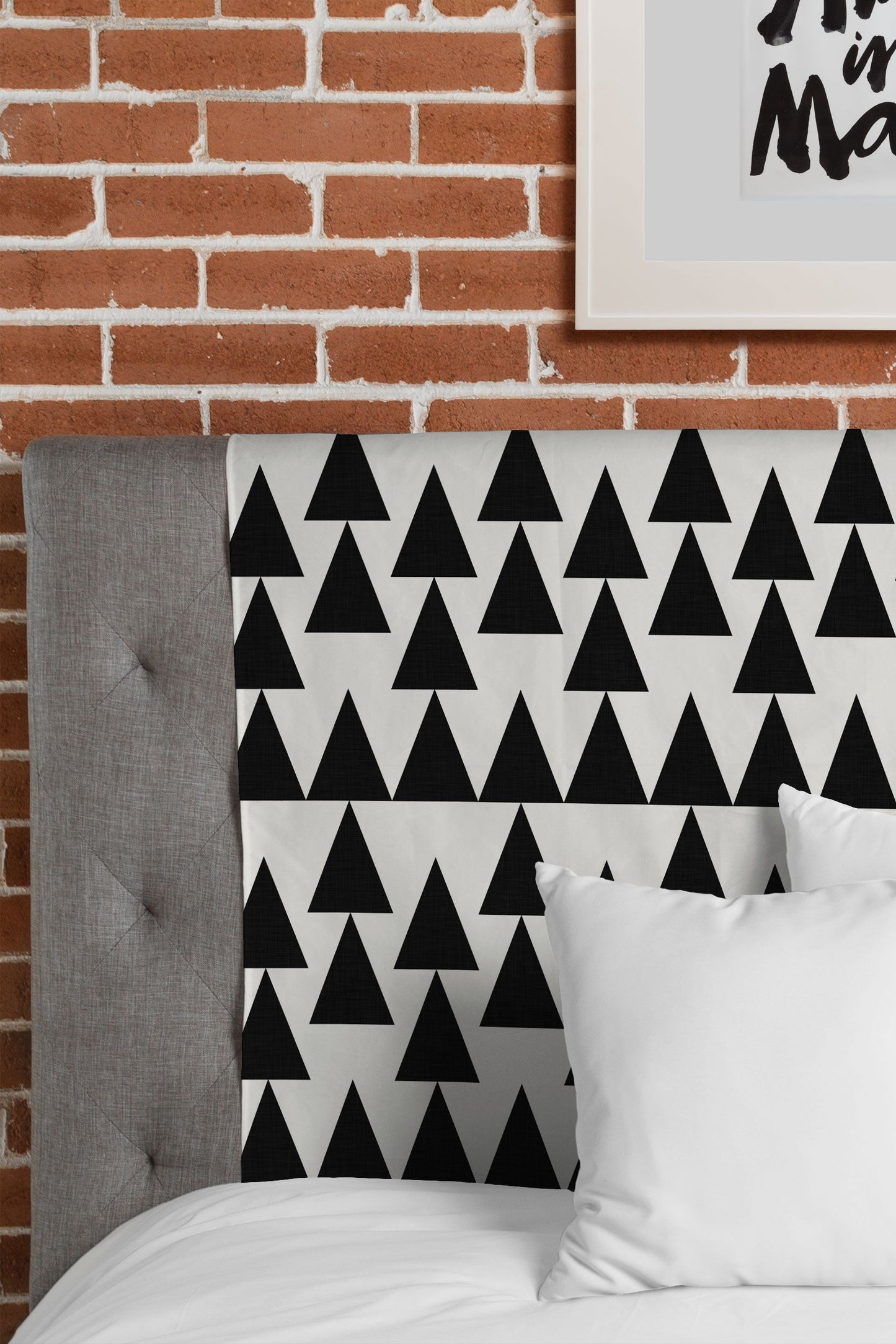 Holli Zollinger Triangles Black Tapestry