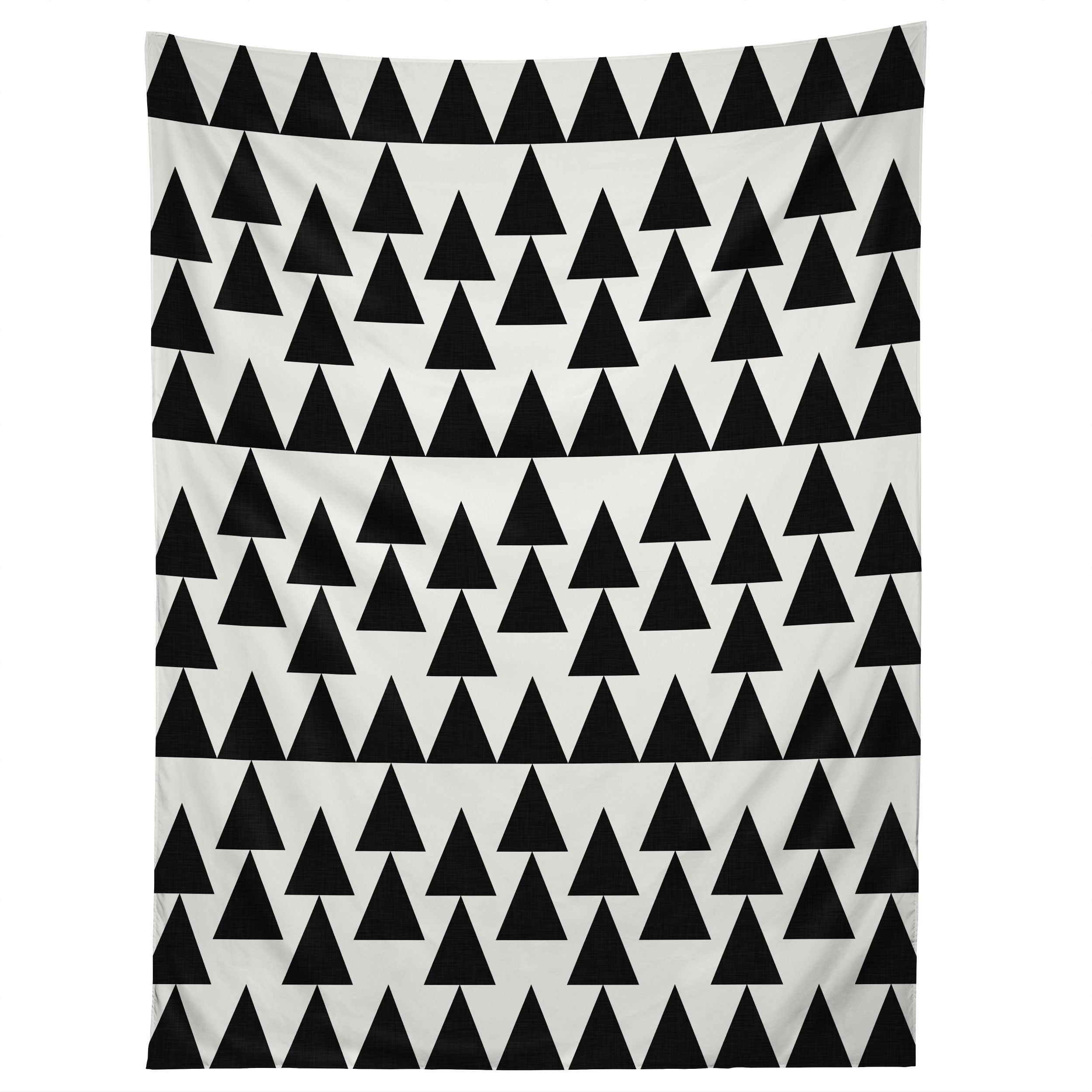 Holli Zollinger Triangles Black Tapestry