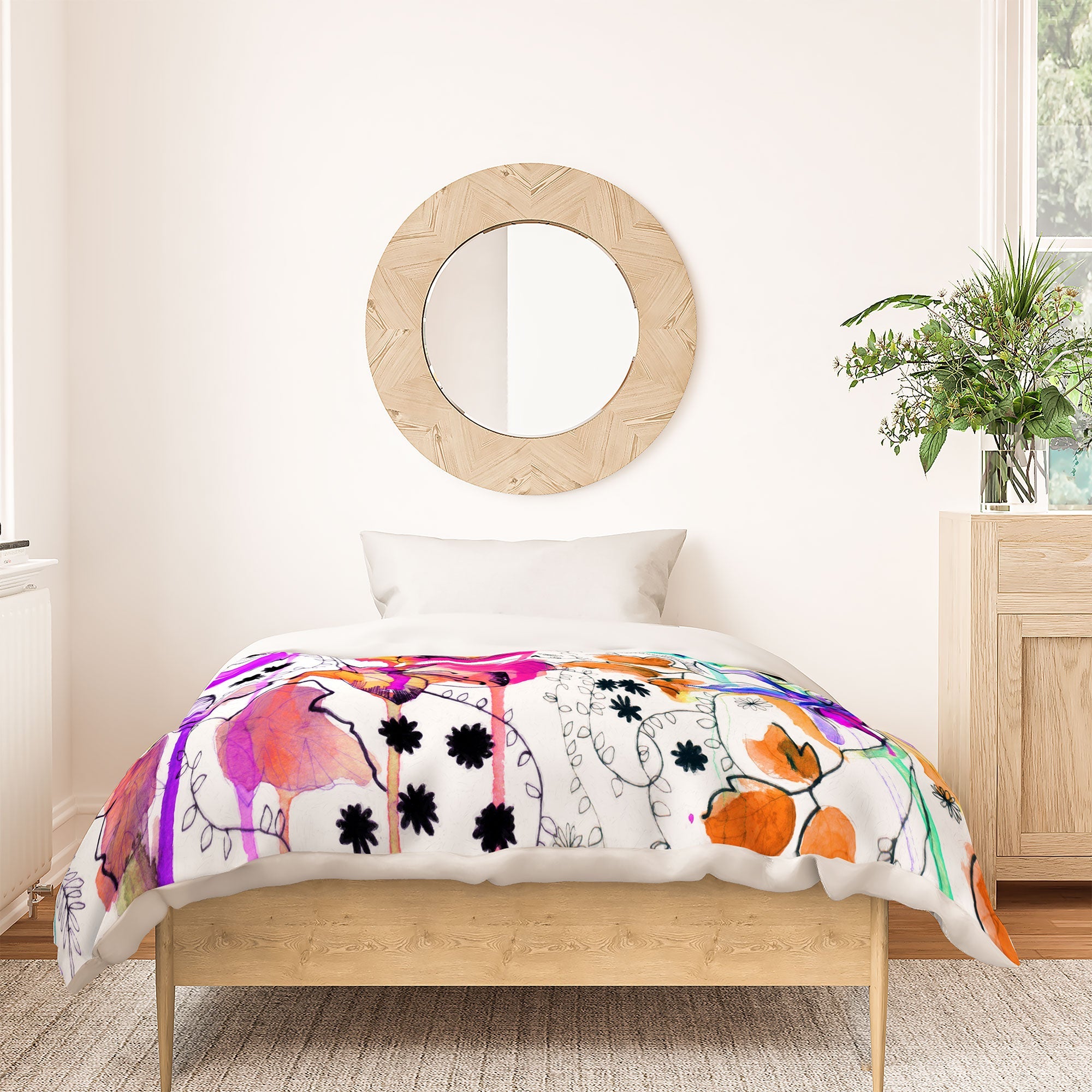 Holly Sharpe Lost In Botanica 1 Duvet Cover